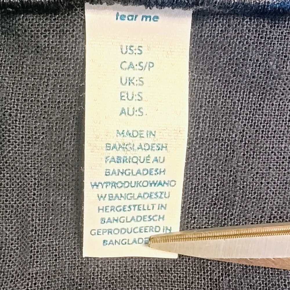 Women's Sigrid Olsen 100% Linen Navy Blue Long Sleeve Shirt Size Small - Picture 5 of 11